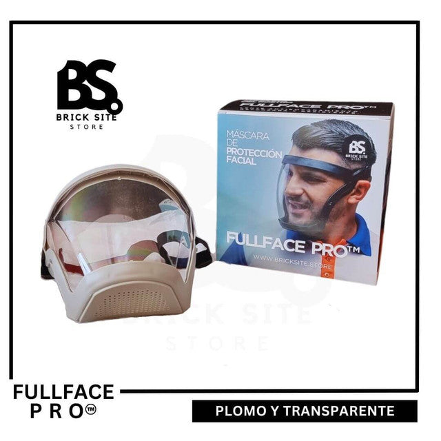 MÁSCARA PARA PROTEGER ROSTRO FULLFACE PRO™ ✅ 3 FILTROS GRATIS